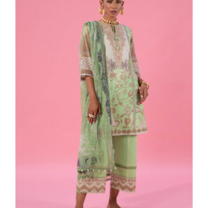 Pale Mint Printed Lawn Suit – Sana Safinaz